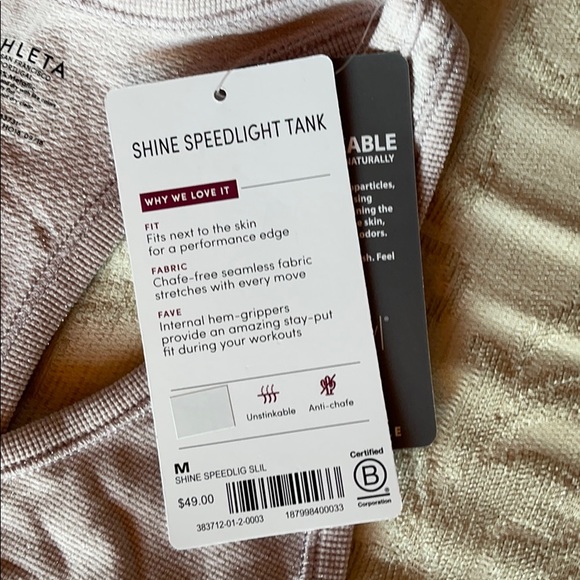 Athleta speed light tank - Picture 2 of 4